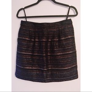 ✨sold✨ J. Crew Metallic Skirt